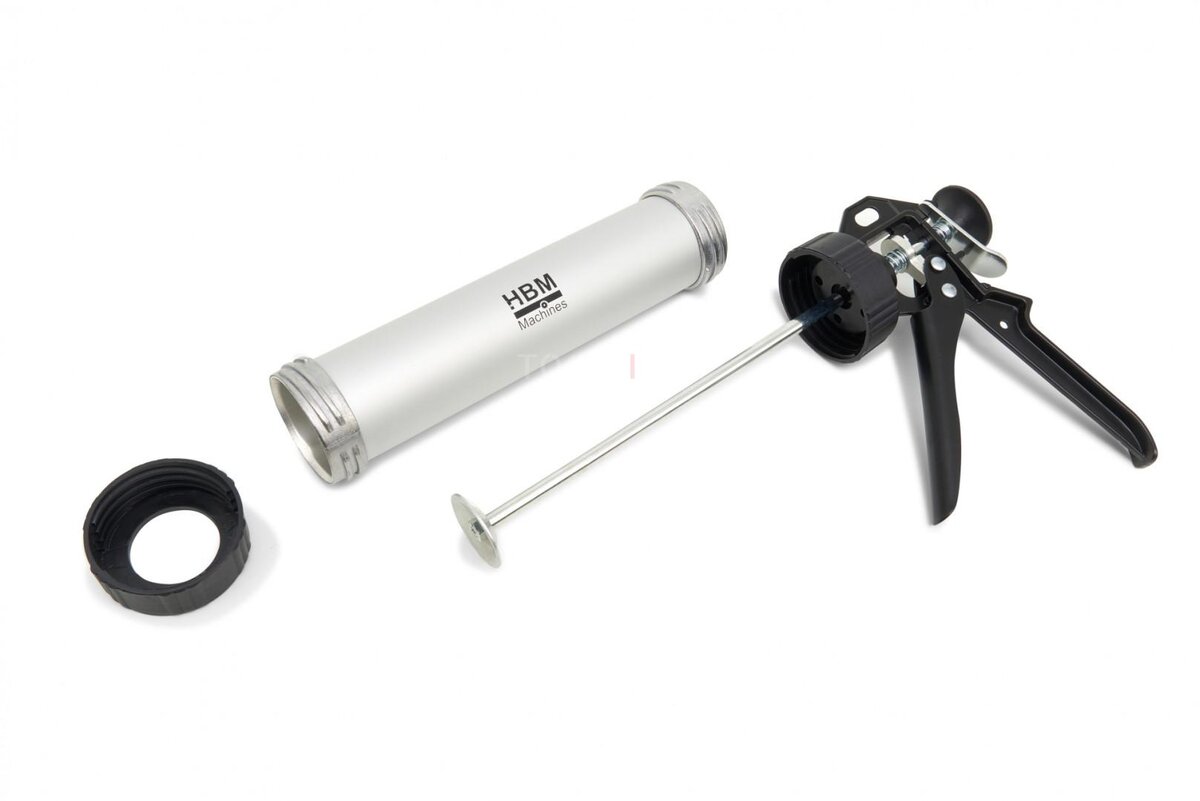 HBM 6 Piece Professional Aluminum Sealant Syringe Set