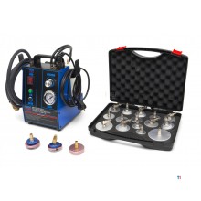 HBM Professional Electric Brake Bleeder and Clutch Bleeder Set Including 18 Adapters