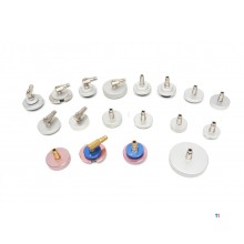 HBM Professional Electric Brake Bleeder and Clutch Bleeder Set Including 18 Adapters