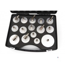 HBM Professional Electric Brake Bleeder and Clutch Bleeder Set Including 18 Adapters
