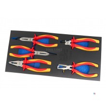 HBM 5-delers profesjonelle VDE-tangsett