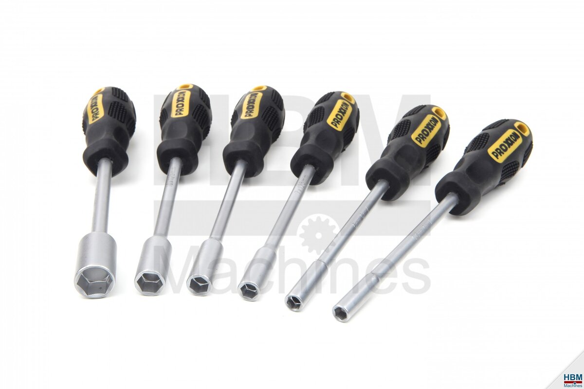Proxxon FLEX Dot Socket -ruuvimeisselisarja 6 kpl ulkoista kuusiokulmaa