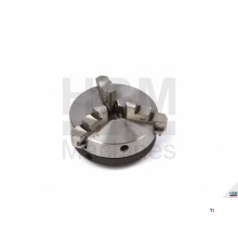 Hbm 65 mm. selvcentrerende 3 kæbe chuck med m14x1 skaft