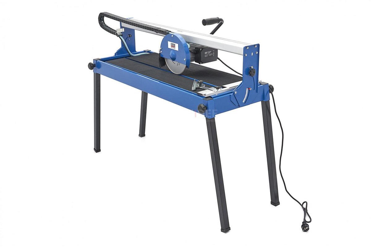 HBM Profesjonell Flissagmaskin - Flisekutter - 920 mm.- 1200W