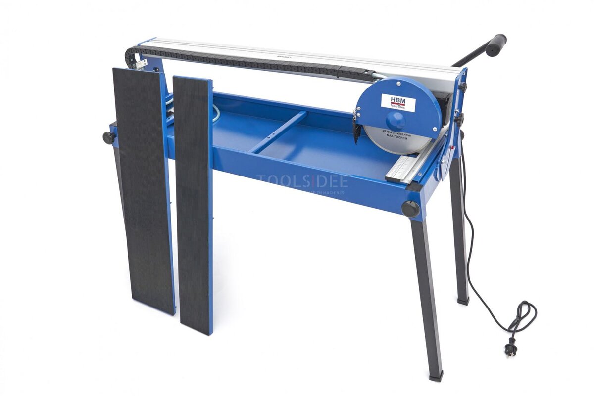 HBM Profesjonell Flissagmaskin - Flisekutter - 920 mm.- 1200W