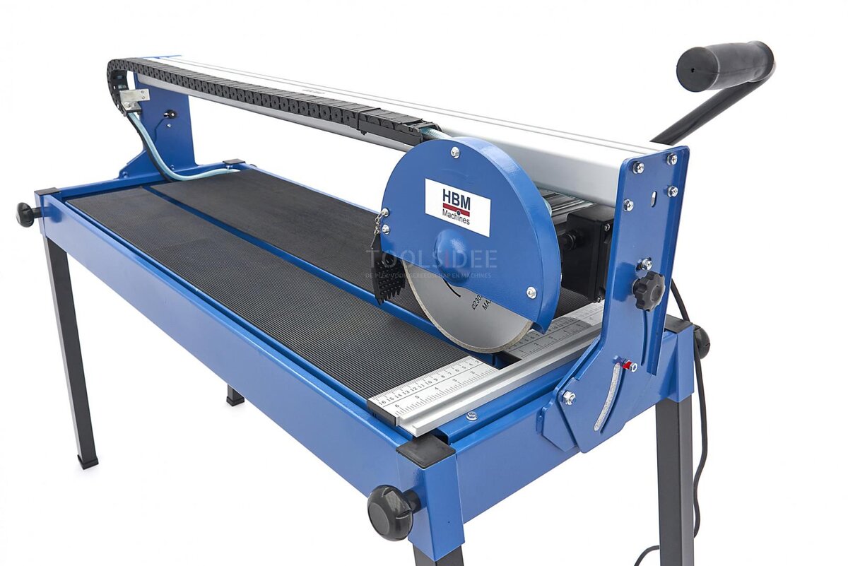 HBM Profesjonell Flissagmaskin - Flisekutter - 920 mm.- 1200W