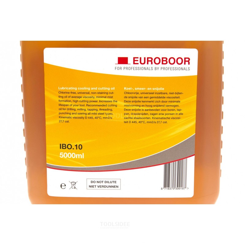 Euroboor IBO 10 Smøre- og kjøleolje for ulegert stål