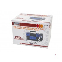 HBM 12 Volt Professionele 90A Olieloze Compressor 300 Liter Per Minuut 