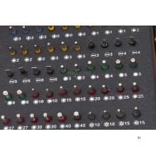 HBM Professional 20V 2.0AH Cordless Drill with 100 Piece Accessories Set