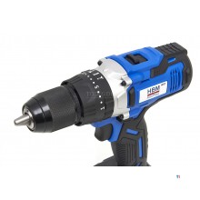 HBM Professional 20V 2.0AH Cordless Drill with 100 Piece Accessories Set