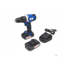 HBM Professional 20V 2.0AH Cordless Drill with 100 Piece Accessories Set