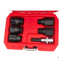 Set di smontaggio iniettore diesel HBM 6 pezzi, set di rimozione iniettore Set di smontaggio iniettore diesel HBM 6 pezzi, set di rimozione iniettore