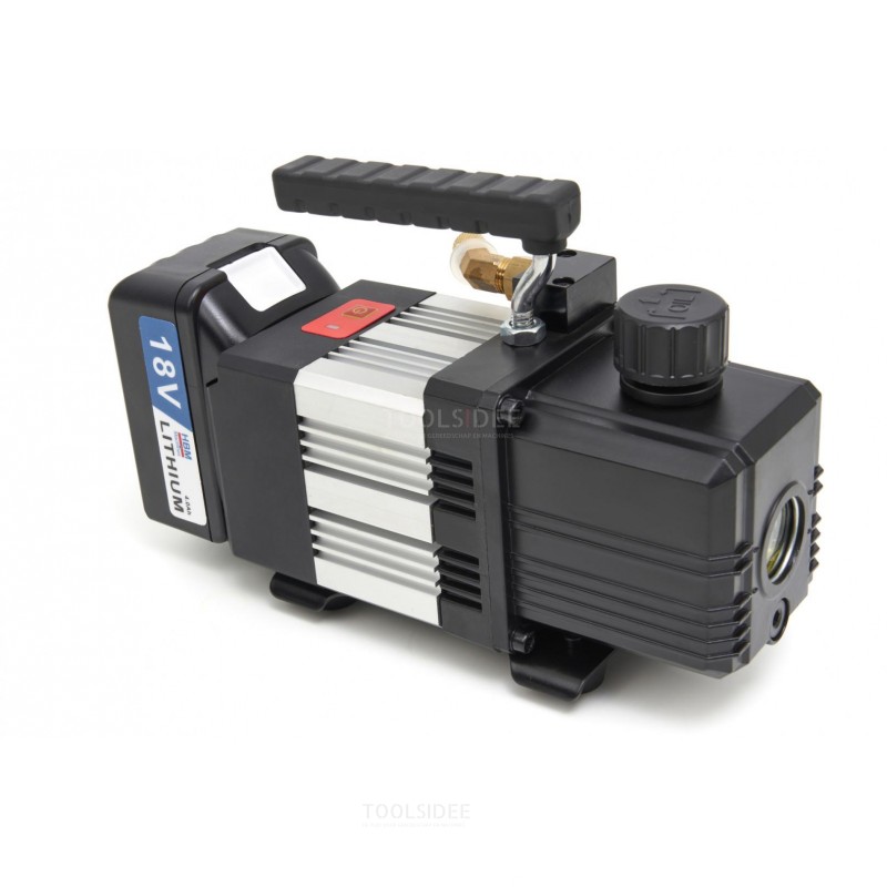 HBM Professional 18 Volt 4.0AH Li-Ion Accu Vacuum Pump Avec 2 Batteries