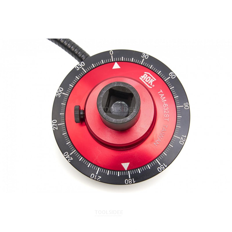 AOK Â½â€ Turn angle meter with magnetic arm 650 NM.