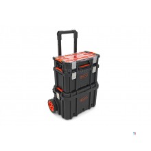 Ensemble de 3 valises à outils mobiles modulaires Tactix