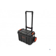 Tactix 3-delad modulär mobil vagn verktygsväska Set Tactix 3-delad modulär mobil vagn verktygsväska Set