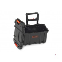 Tactix 3-delad modulär mobil vagn verktygsväska Set Tactix 3-delad modulär mobil vagn verktygsväska Set