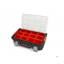 Tactix 3-delad modulär mobil vagn verktygsväska Set Tactix 3-delad modulär mobil vagn verktygsväska Set