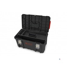 Tactix 3-delad modulär mobil vagn verktygsväska Set Tactix 3-delad modulär mobil vagn verktygsväska Set