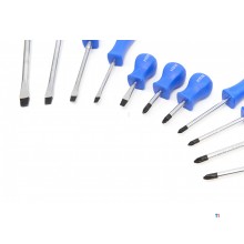 HBM 11 Delige Professionele Monteurs Schroevendraaierset 