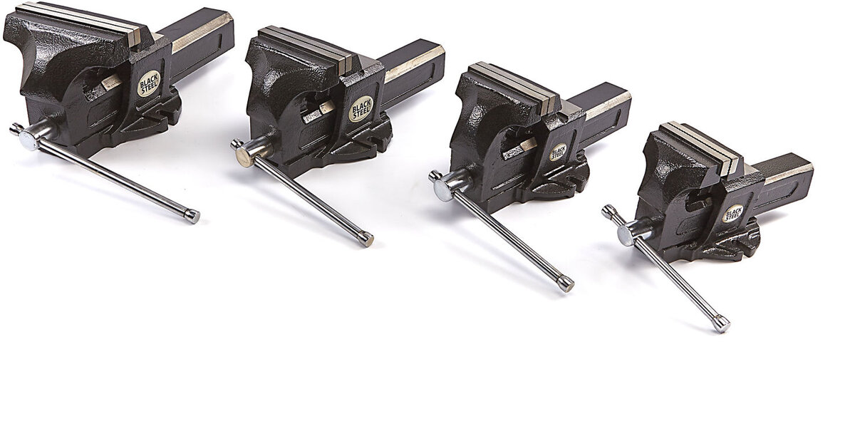 Professionelt stål af sort stål med rørklemme