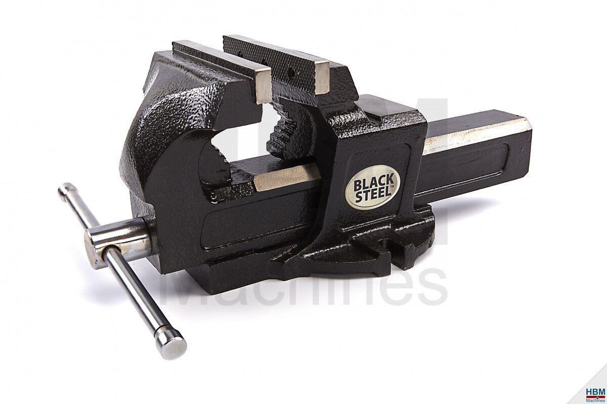 Professionelt stål af sort stål med rørklemme