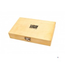 HBM 8-delt treborsett, Forsenkeborsett modell 1