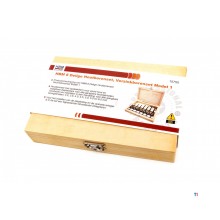 HBM 8-delt treborsett, Forsenkeborsett modell 1