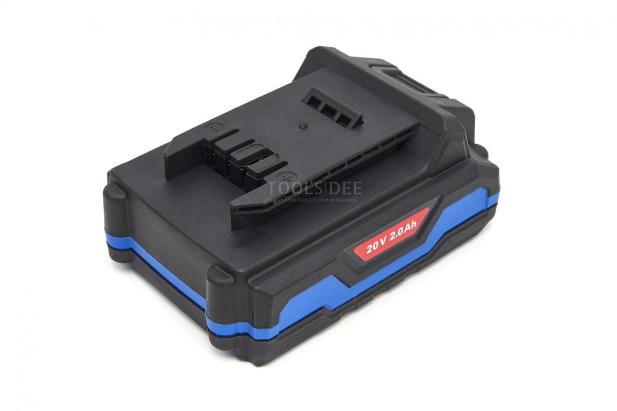 HBM Professional -liimapistooli akulla 20 volttia – 2,0 AH sisältäen 2 paristoa