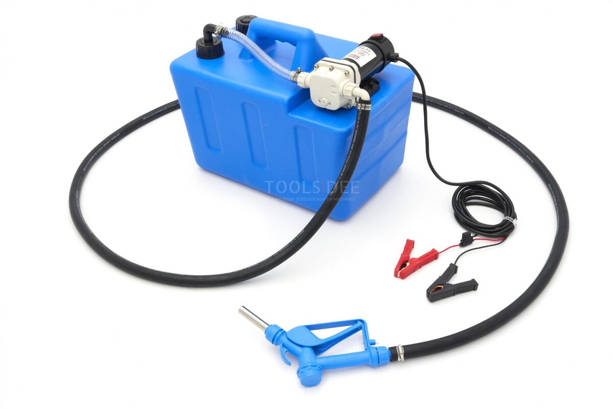 HBM bærbar elektrisk Adblue-pumpe med 50 liters tank