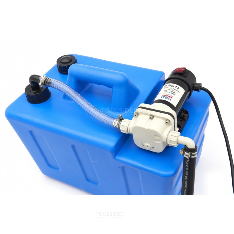 HBM bærbar elektrisk Adblue-pumpe med 50 liters tank