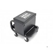 HBM Professional Mobil verkstedstol, krakk med 3 skuffer HBM Professional Mobil verkstedstol, krakk med 3 skuffer