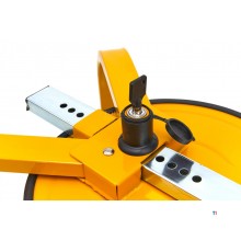 HBM Universal Adjustable Wheel Clamp With Lock