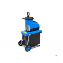 HBM Whisper Quiet elektrisk makuleringsmaskin 2800W - hagekvern / fliskutter for 45 mm grener