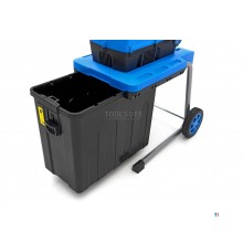 HBM Whisper Quiet elektrisk makuleringsmaskin 2800W - hagekvern / fliskutter for 45 mm grener