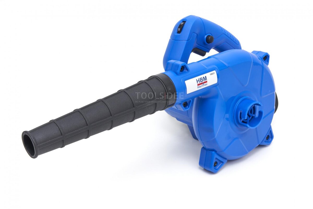 HBM 400 Watt elektrisk luftfläkt och kolv med avtagbar luftstrupe