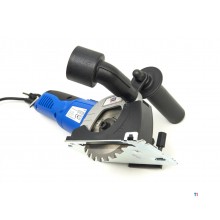 HBM 85 mm Professionell 500 Watt Dyksåg, Linjalsåg med 2 x 700 mm. Linjal och 3 sågblad