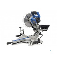 Sega radiale HBM 254 x 70 mm, sega a croce, sega a traino con laser