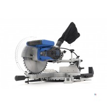 Sega radiale HBM 254 x 70 mm, sega a croce, sega a traino con laser