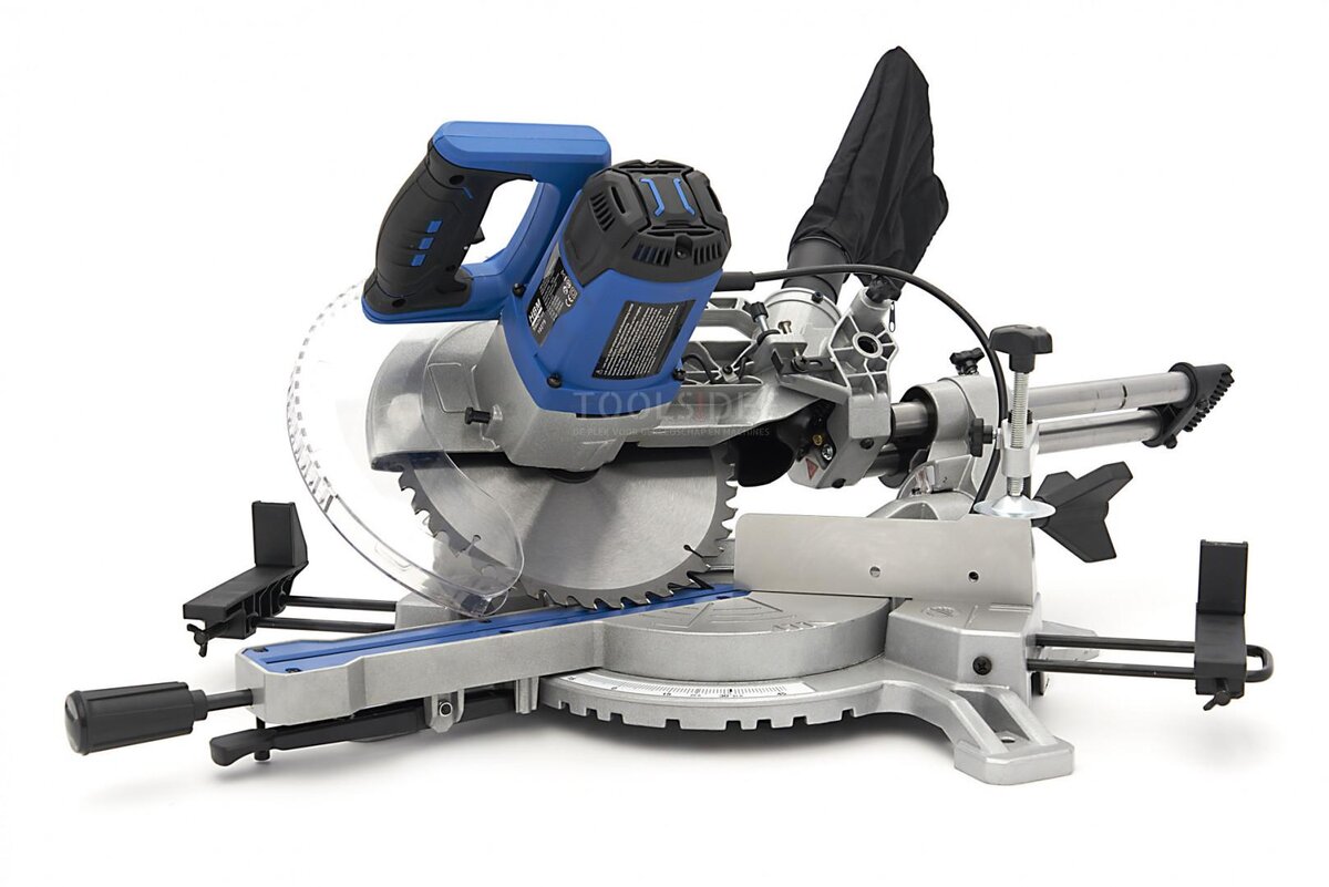 Sega radiale HBM 254 x 70 mm, sega a croce, sega a traino con laser