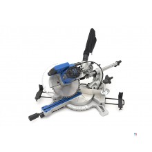 Sega radiale HBM 254 x 70 mm, sega a croce, sega a traino con laser