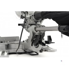 Sega radiale HBM 254 x 70 mm, sega a croce, sega a traino con laser