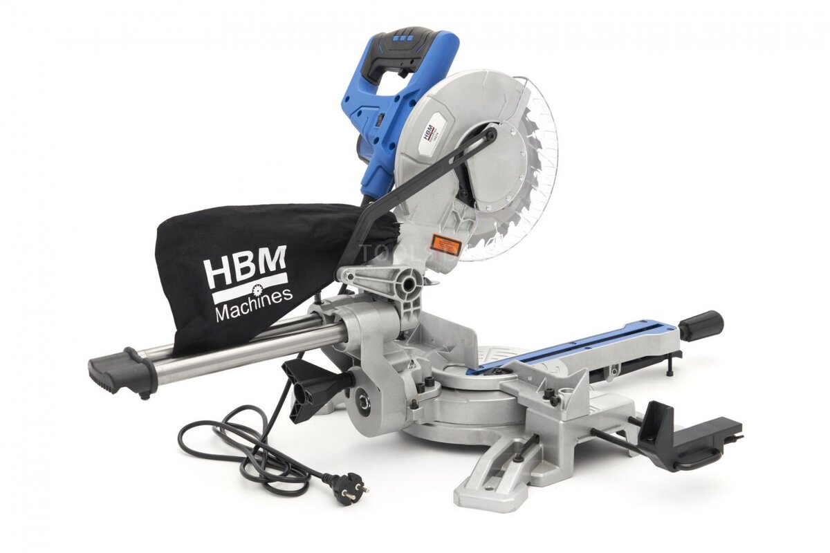 HBM 215 x 70 mm Radialsav, Krydssav, Træksav med Laser HBM 215 x 70 mm Radialsav, Krydssav, Træksav med Laser