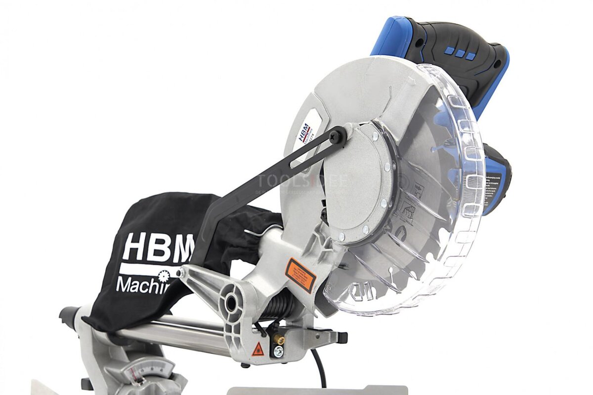 HBM 215 x 70 mm Radialsav, Krydssav, Træksav med Laser HBM 215 x 70 mm Radialsav, Krydssav, Træksav med Laser