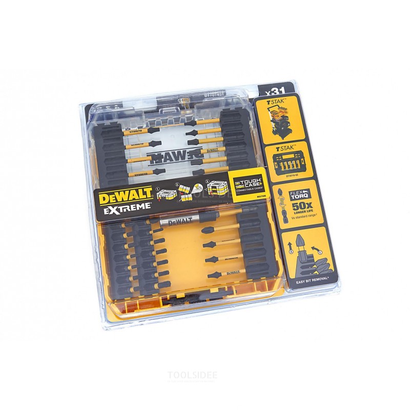 Dewalt bitset 31 delar DT70745T-QZ