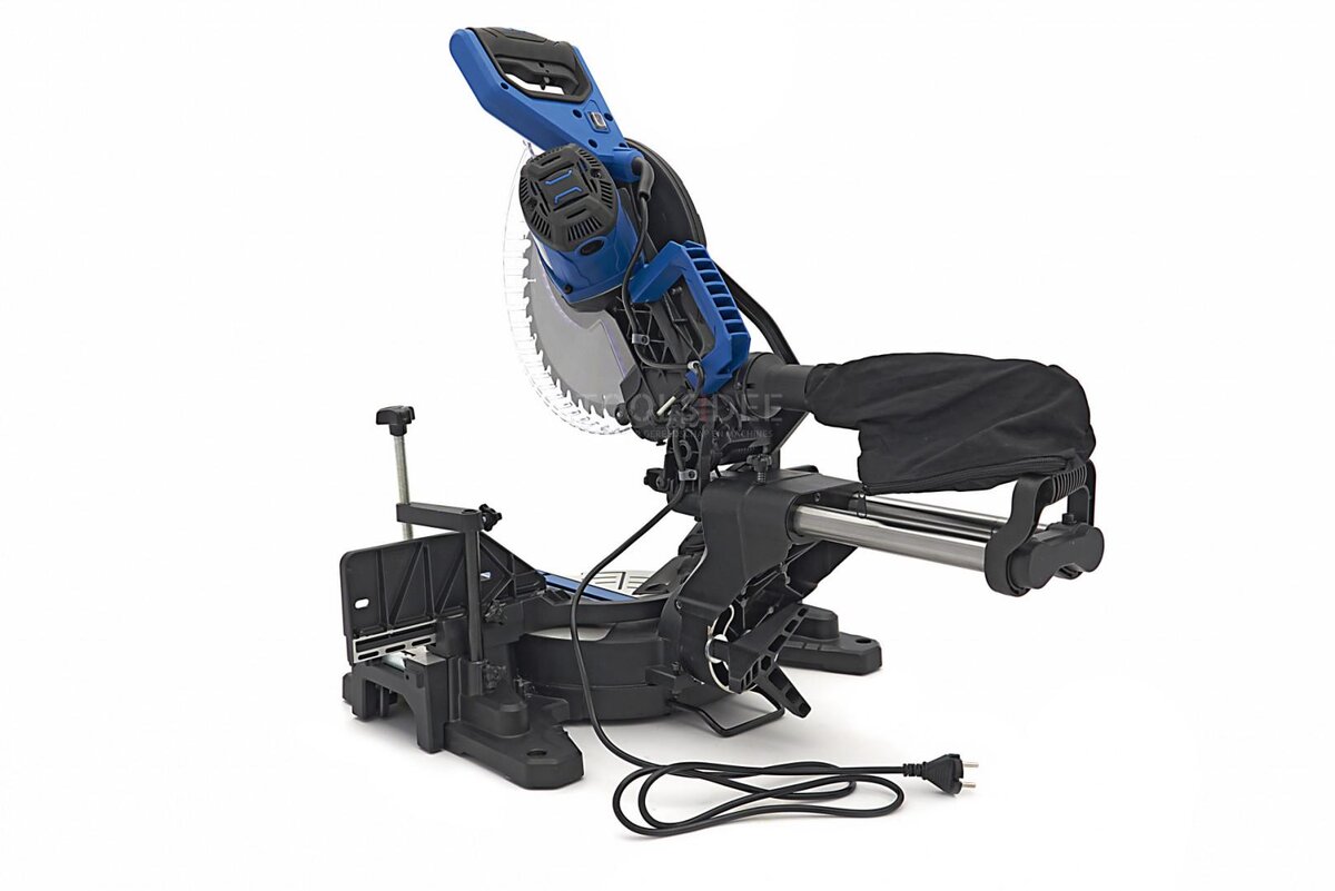 Sega radiale HBM 305 x 108 mm, sega a croce, sega a traino con laser