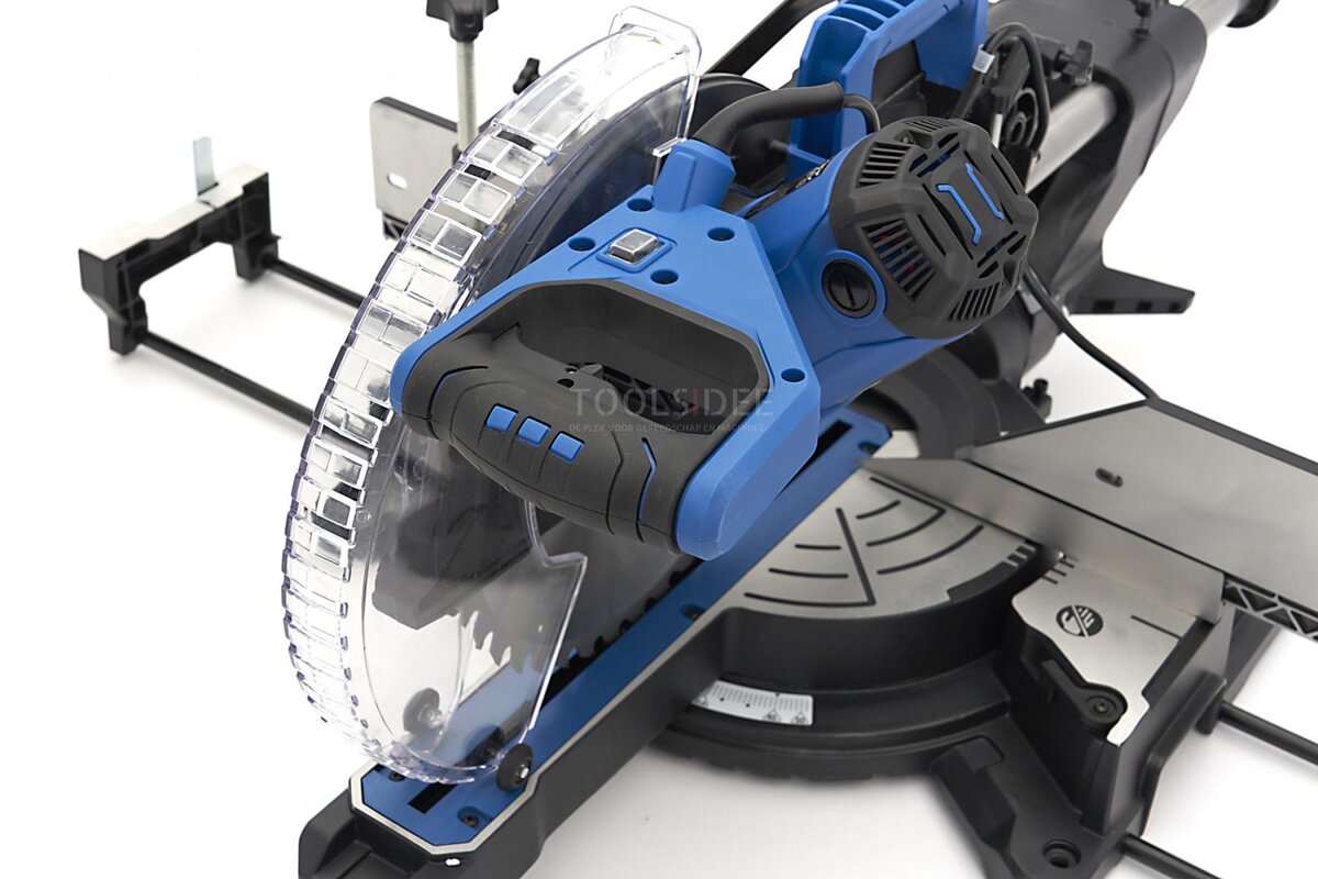 Sega radiale HBM 305 x 108 mm, sega a croce, sega a traino con laser