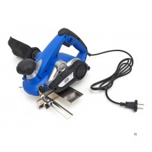 HBM 900 watt. Profesjonell elektrisk høvlemaskin med høvlebredde på 82 mm og 15,5 mm. Sømdybde HBM 900 watt. Profesjonell elektrisk høvlemaskin med høvlebredde på 82 mm og 15,5 mm. Sømdybde