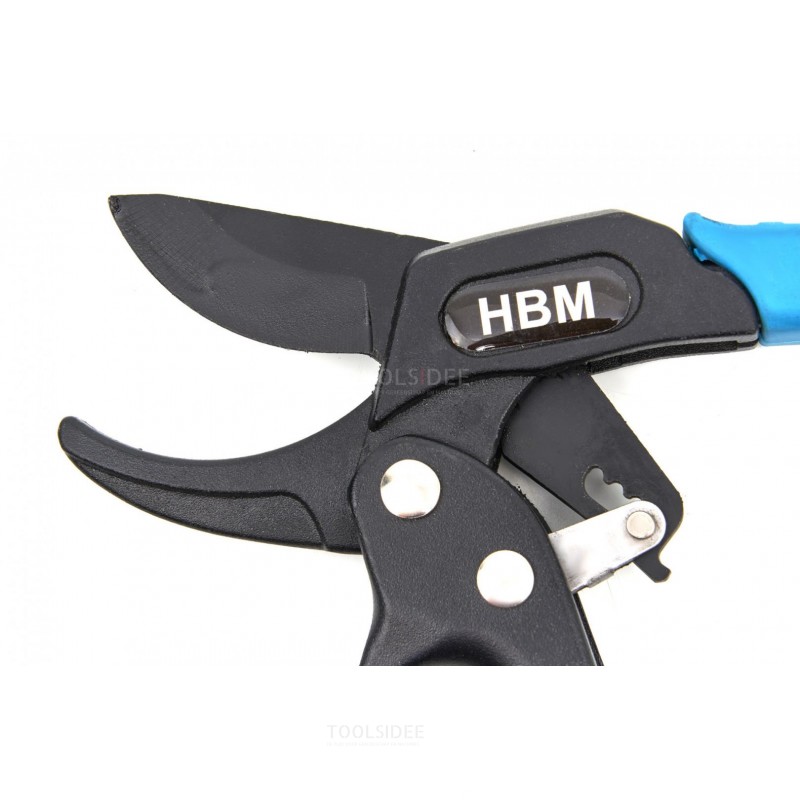 HBM Professional 3-stegs sekatör med spärrhake