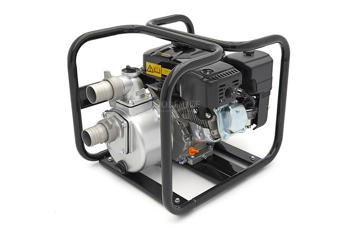 HBM Waterpomp 196cc. 6.5 PK met Benzine Motor 
